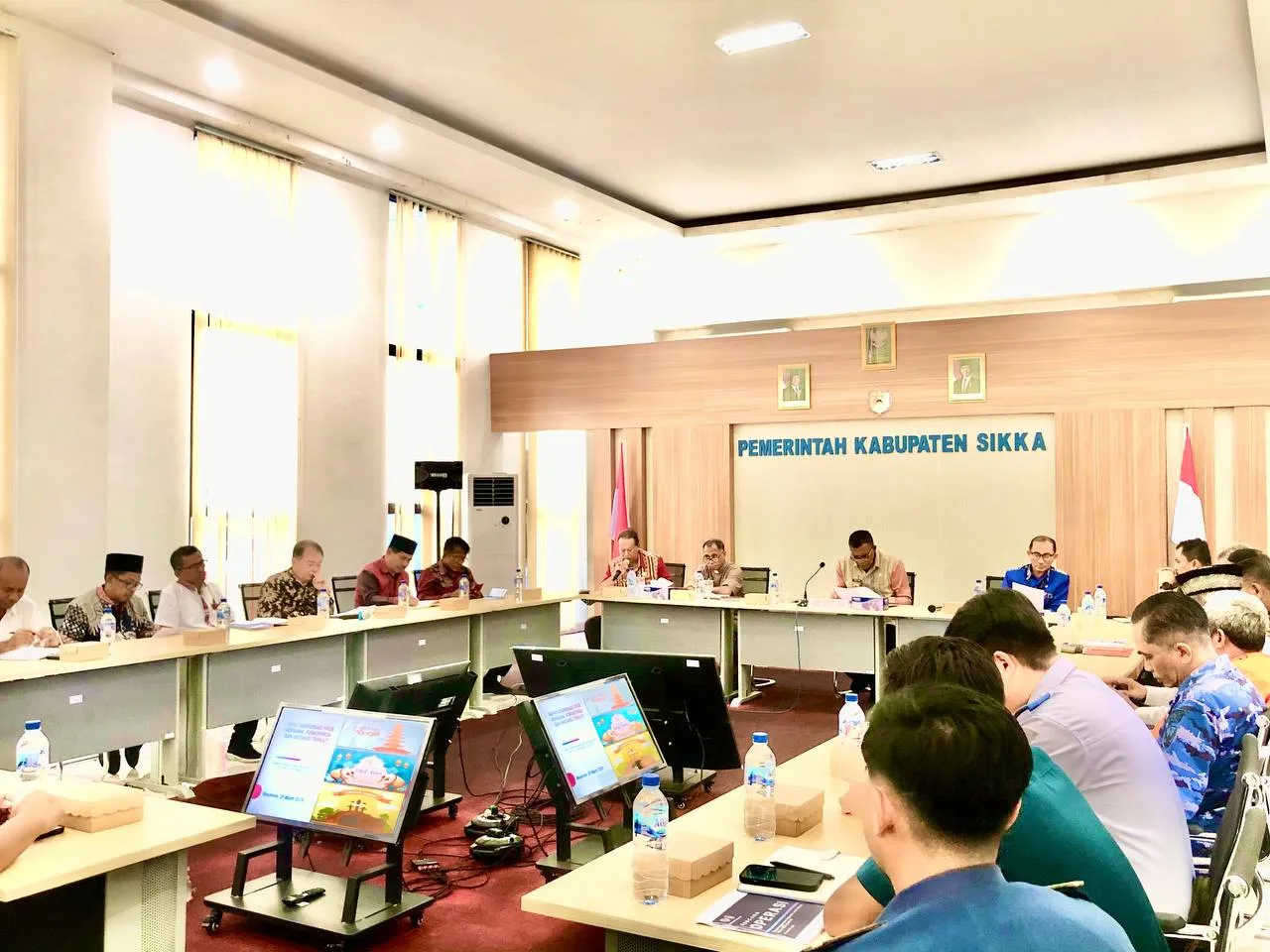 Wakil Bupati Sikka Membuka Rapat KoordinaSI FKUB, Forkopimda Bersama Instansi Terkait