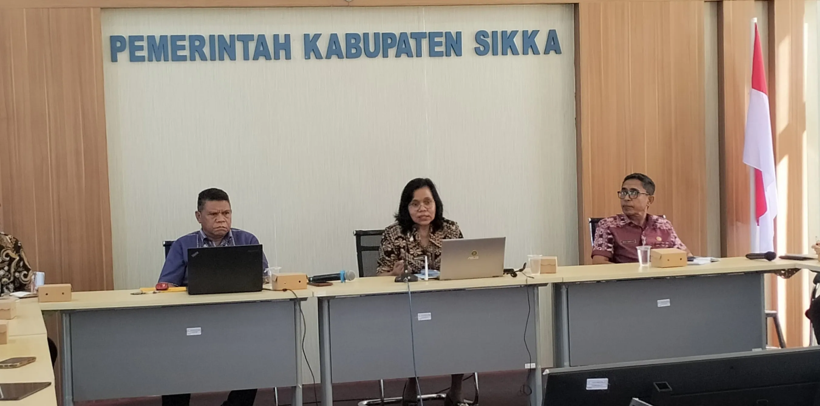 Rakor Akselerasi Kolaborasi Pengendalian Inflasi Kabupaten Sikka 