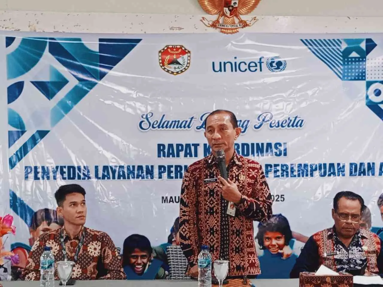 Sekretaris Daerah Kabupaten Sikka Buka Rakor Penyedia Layanan Perlindungan Perempuan dan Anak