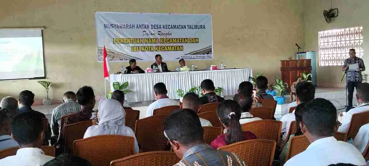 Masyarakat Talibura Gelar Musyawarah Pemekaran Kecamatan