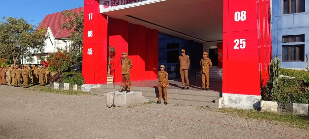 Pimpin Apel Kekuatan ASN, Bupati Sikka Tegaskan Capaian PAD, Disiplin, dan Kerelaan Melayani Masyarakat