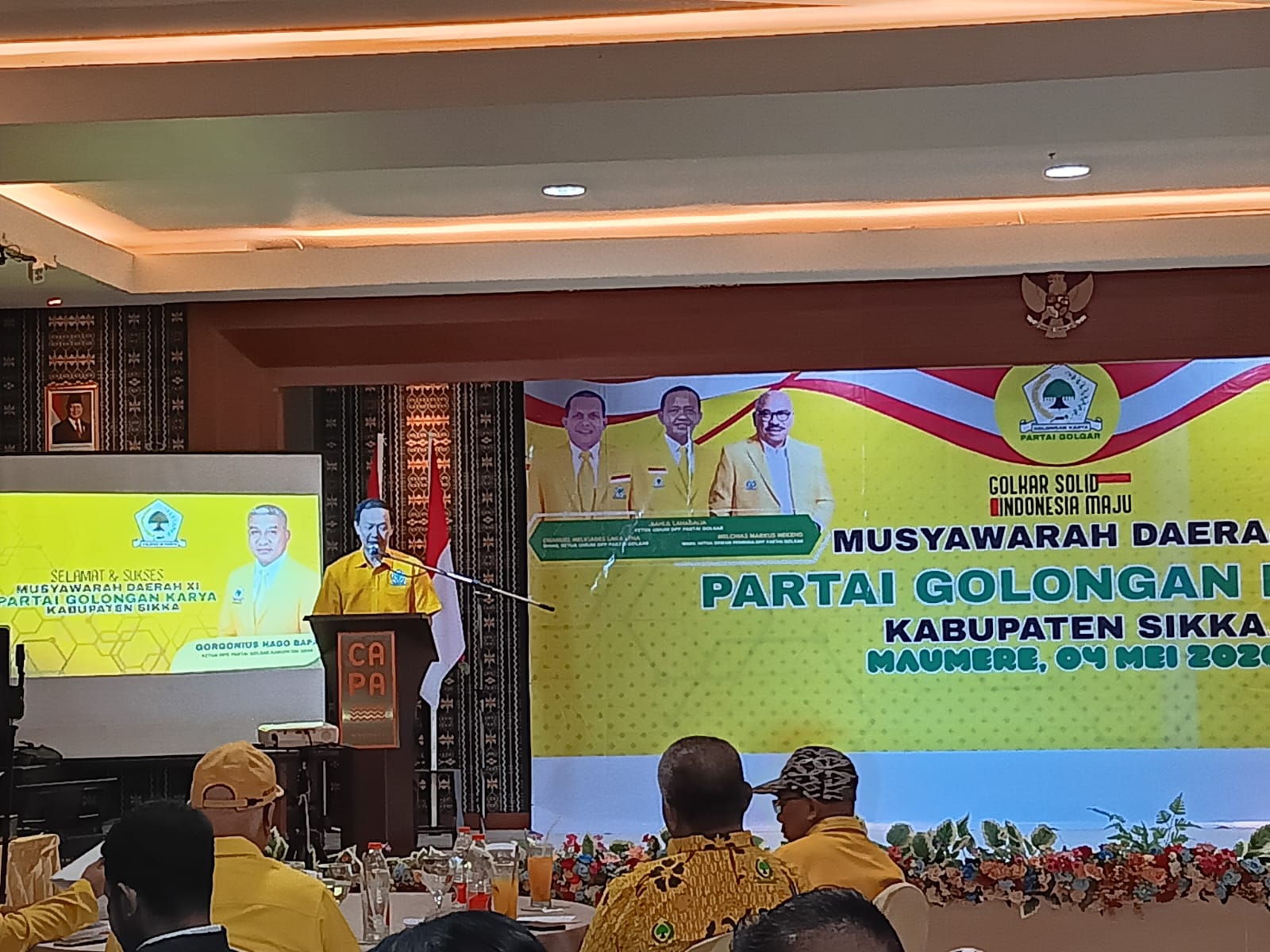 Musda XI Partai Golkar Sikka Dibuka, Tekankan Konsolidasi dan Penguatan Aset Partai