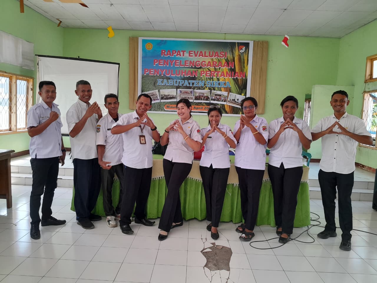 Dinas Pertanian Sikka Perkuat Penerapan Aplikasi SRIKANDI Bersama Dinas Kearsipan dan Perpustakaan