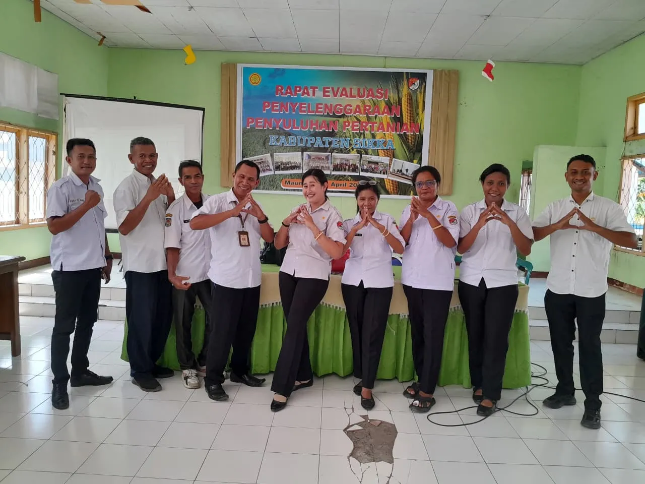 Dinas Pertanian Sikka Perkuat Penerapan Aplikasi SRIKANDI Bersama Dinas Kearsipan dan Perpustakaan