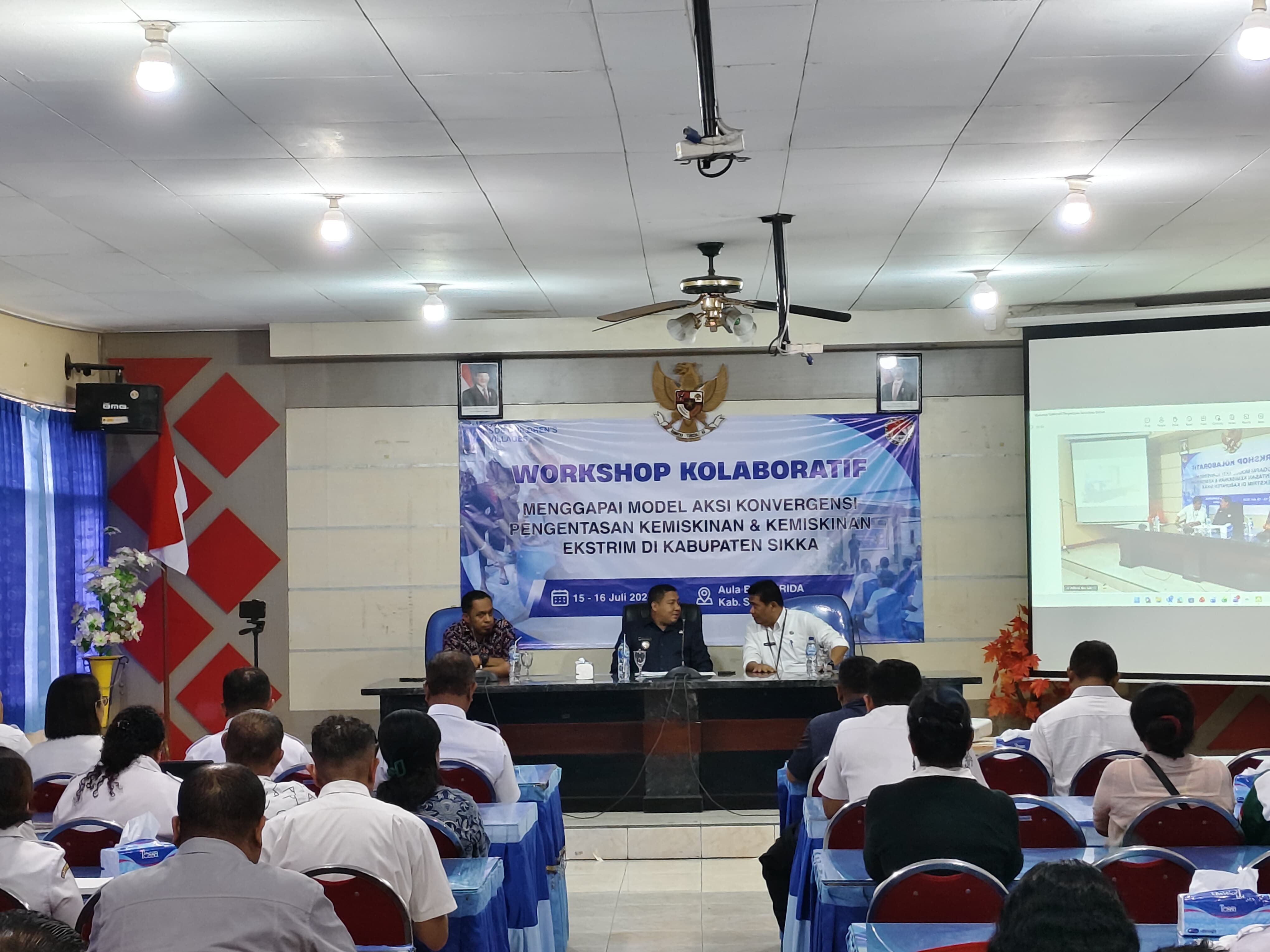 Dukung Program Pengentasan Kemiskinan Ekstrem SOS Children's Villages Flores di Desa Habi dan Desa Gong Bekor, Pemkab Sikka Gelar Rakor Penanggulangan Kemiskinan