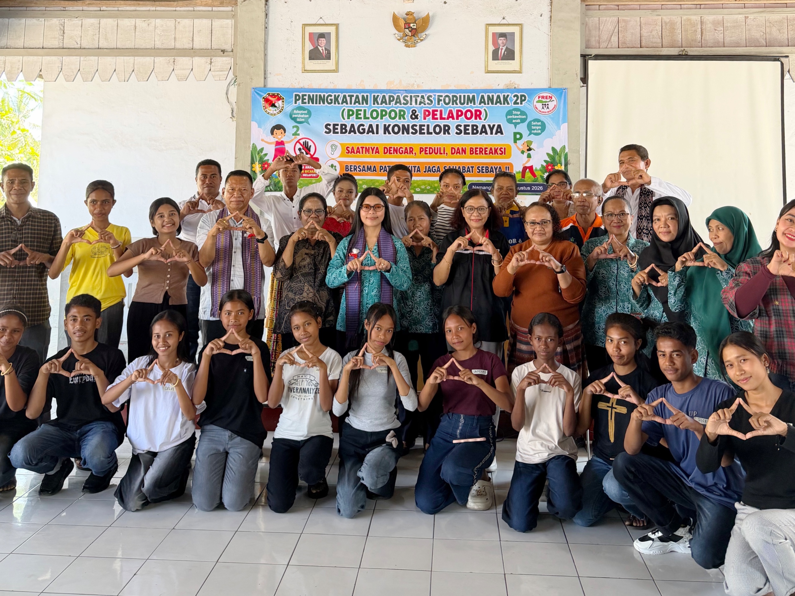 Ketua TP PKK Sikka Perkuat Sinergi Perlindungan Anak Bersama Dinas P2KBP3A, Wujudkan Kabupaten Layak Anak