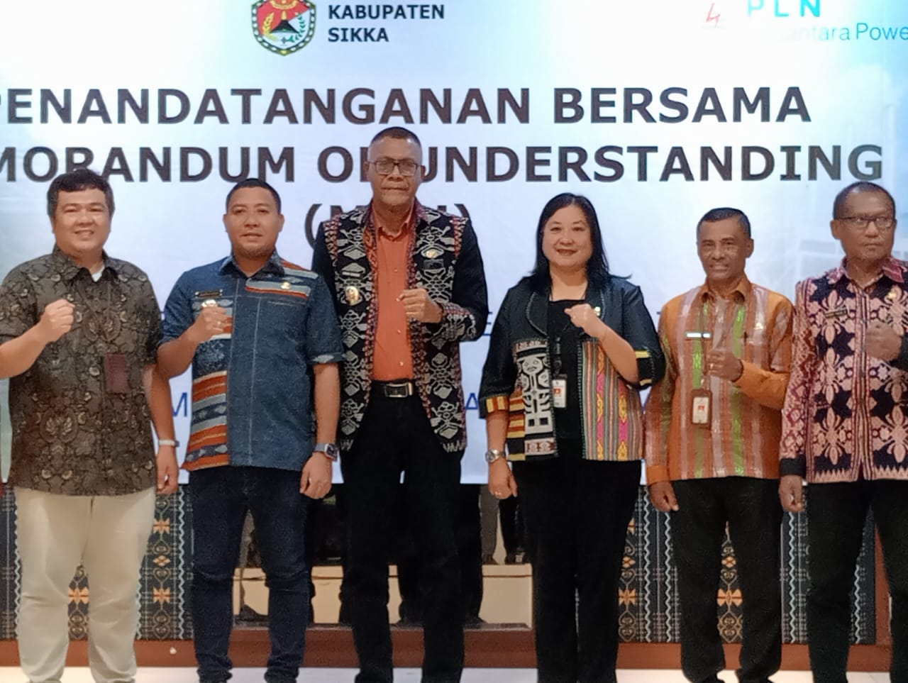 Tingkatkan Kesiapsiagaan Penanggulangan Bencana, PT. PLN Nusra Perkuat Sinergi Dengan Pemkab Sikka