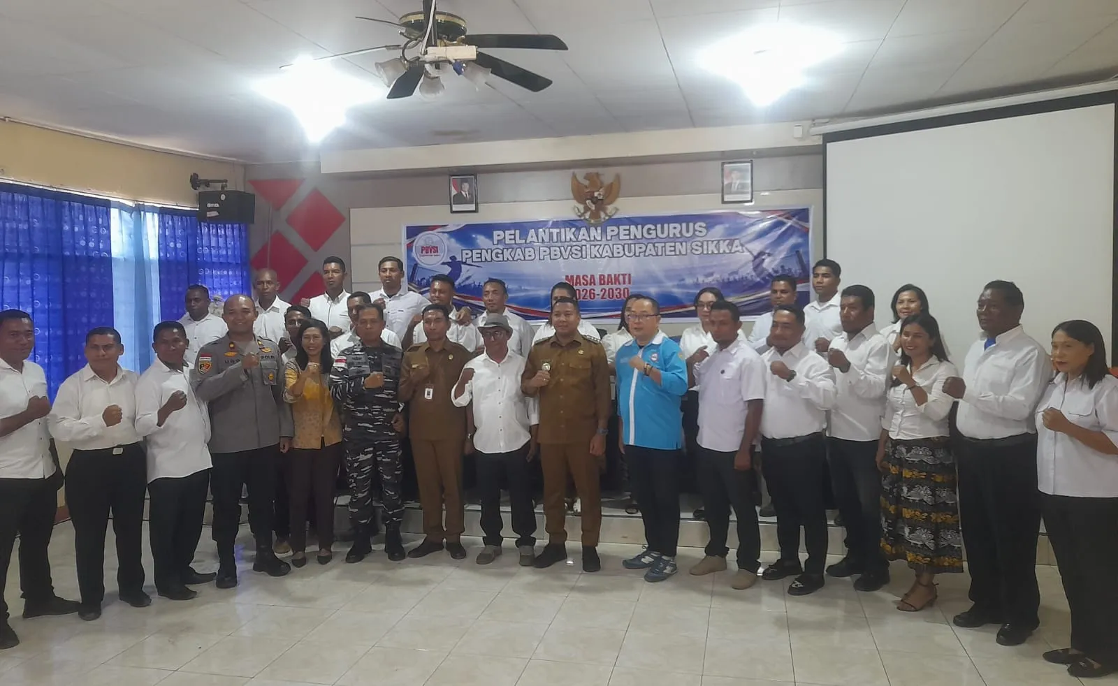 Pengurus PBVSI Kabupaten Sikka Periode 2026-2030 Resmi Dilantik