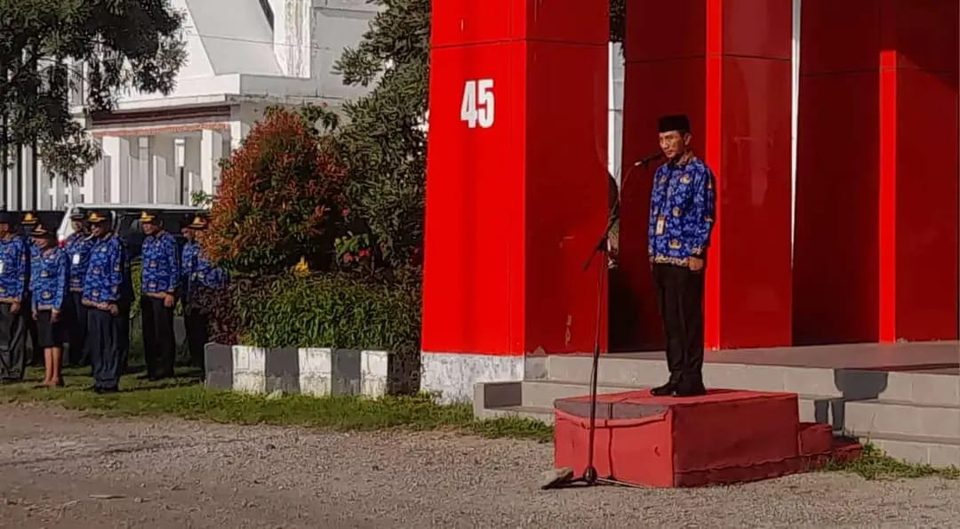 Penjabat Bupati Sikka Pimpin Apel Kesadaran ASN