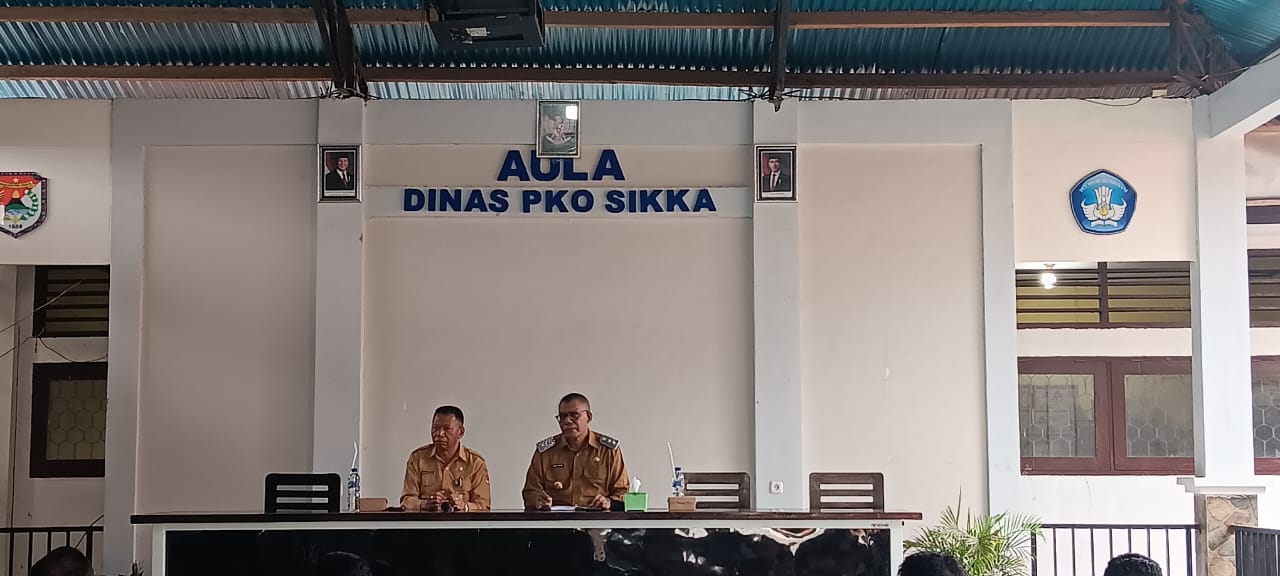 Kunjungi Beberapa Perangkat Daerah, Wakil Bupati Sikka Tekankan Pentingnya Disiplin Kerja