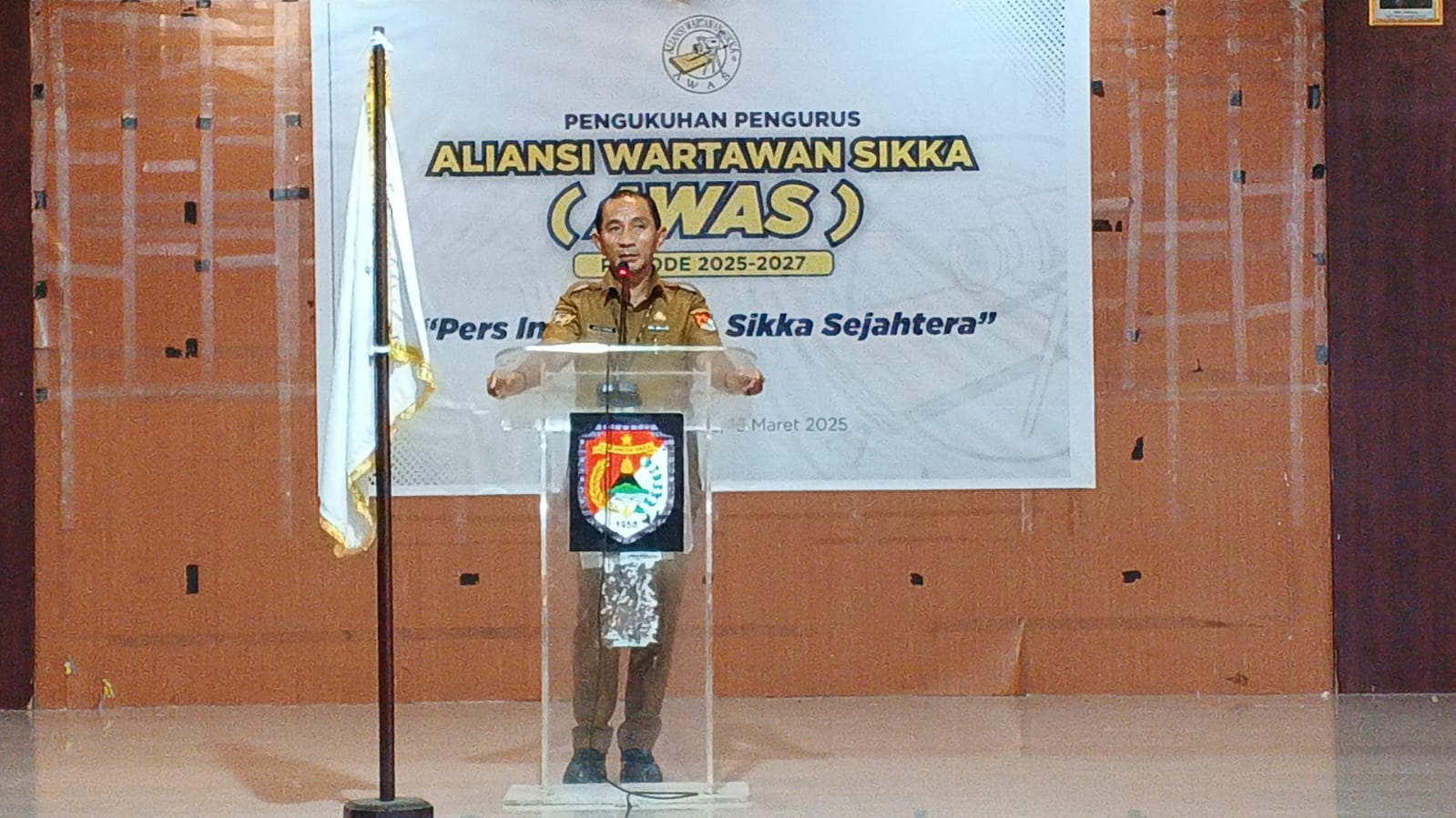 Awas Sikka Periode 2025 - 2027 Dikukuhkan, Ini Pesan Sekda Sikka