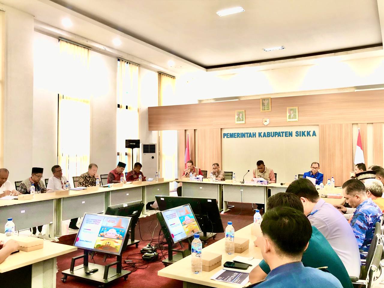Wakil Bupati Sikka Membuka Rapat KoordinaSI FKUB, Forkopimda Bersama Instansi Terkait