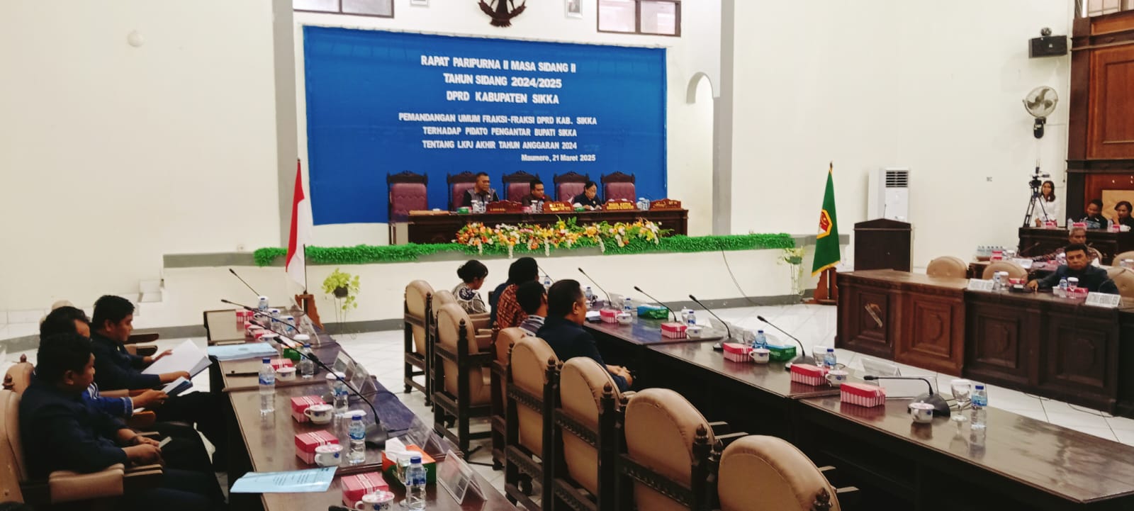 Pemandangan Umum Fraksi - Fraksi DPRD Kabupaten Sikka