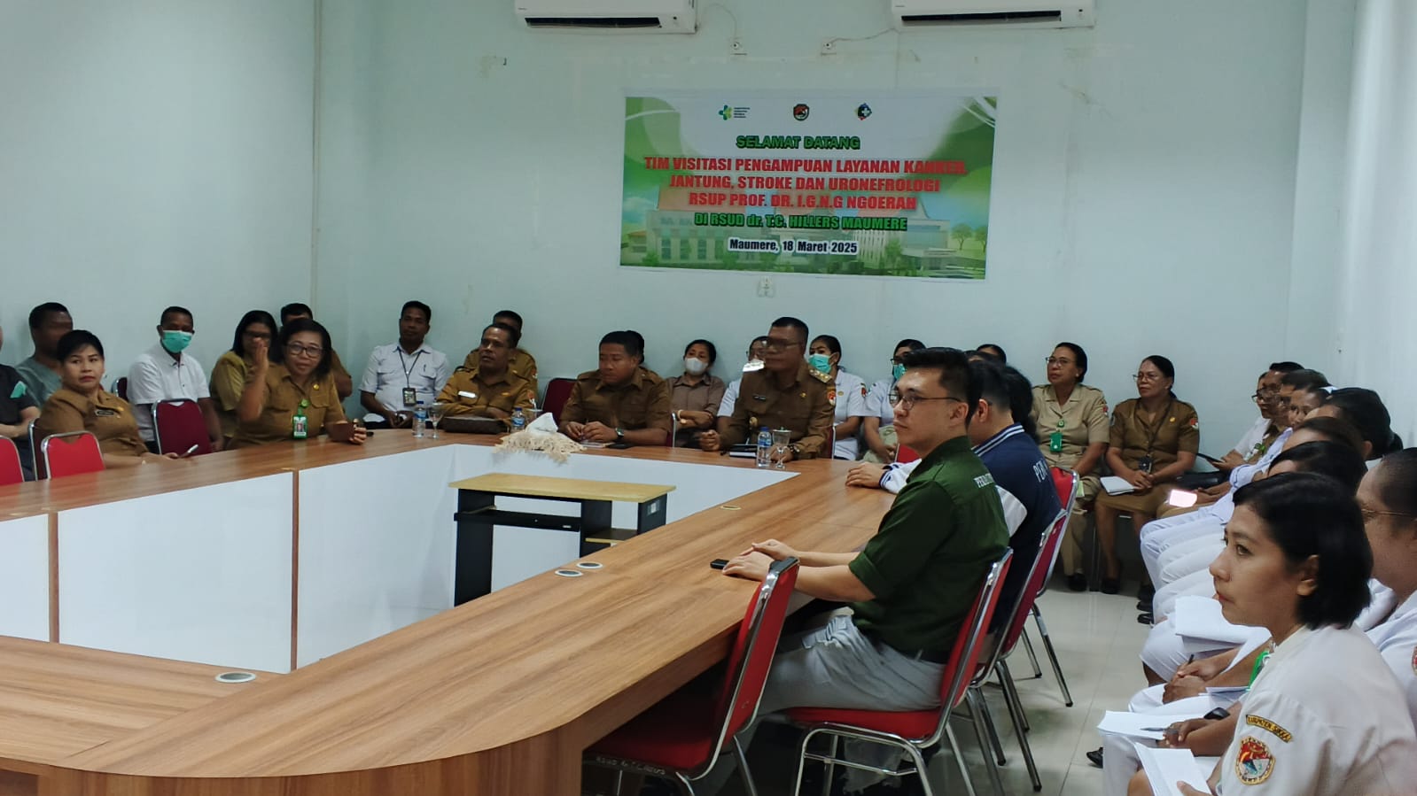 Bupati Sikka : RSUD dr. TC Hillers Maumere Harus Berbenah Untuk Tingkatkan Pelayanan Kesehatan