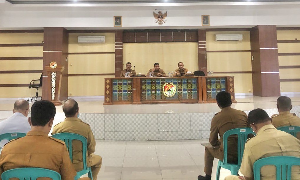 Bupati Sikka Pimpin Rapat Koordinasi Bahas Progress Pendapatan Asli Daerah