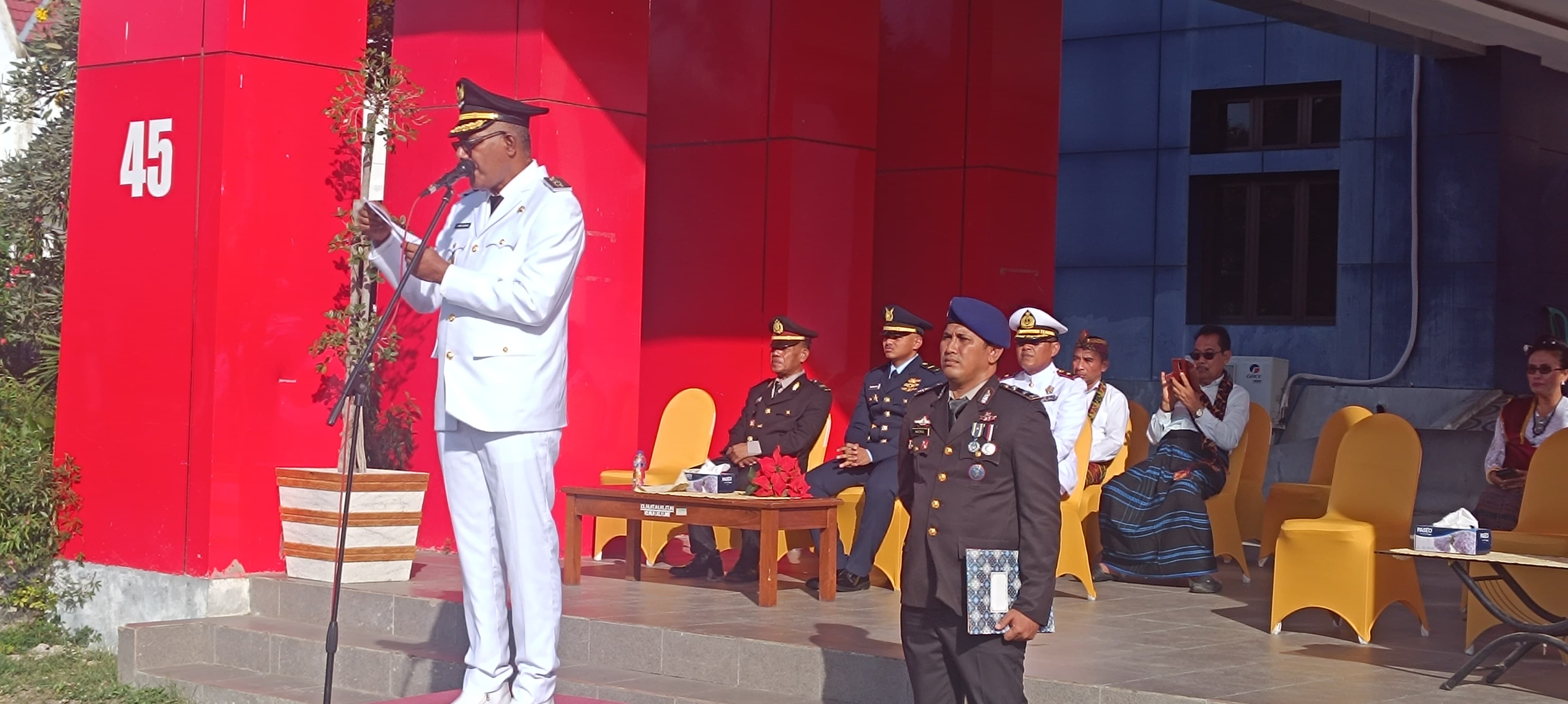 Pimpin Apel Peringatan Hari Lahir Pancasila, Wakil Bupati Sikka: Pancasila Tidak Hanya Dihafalkan, Tetapi Dihidupi Dan Dijalankan Dalam Tindakan Nyata