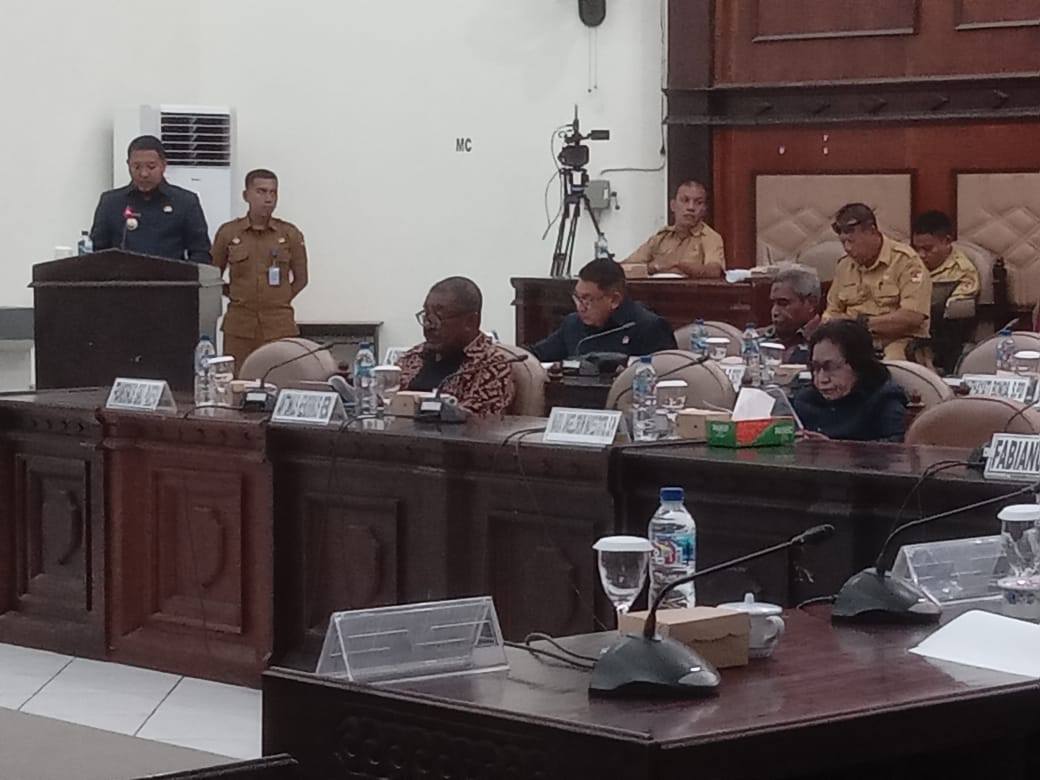 Bupati Sikka Sampaikan Pidato Pengantar  KUA-PPAS Kabupaten Sikka Tahun Anggaran 2026