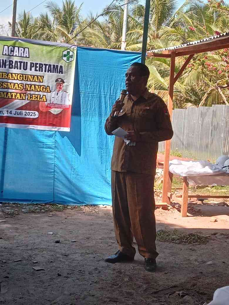 Pembangunan Puskesmas Nanga Dimulai, Kadis Kesehatan Sikka : Ini Jawaban dari Sebuah Penantian Panjang