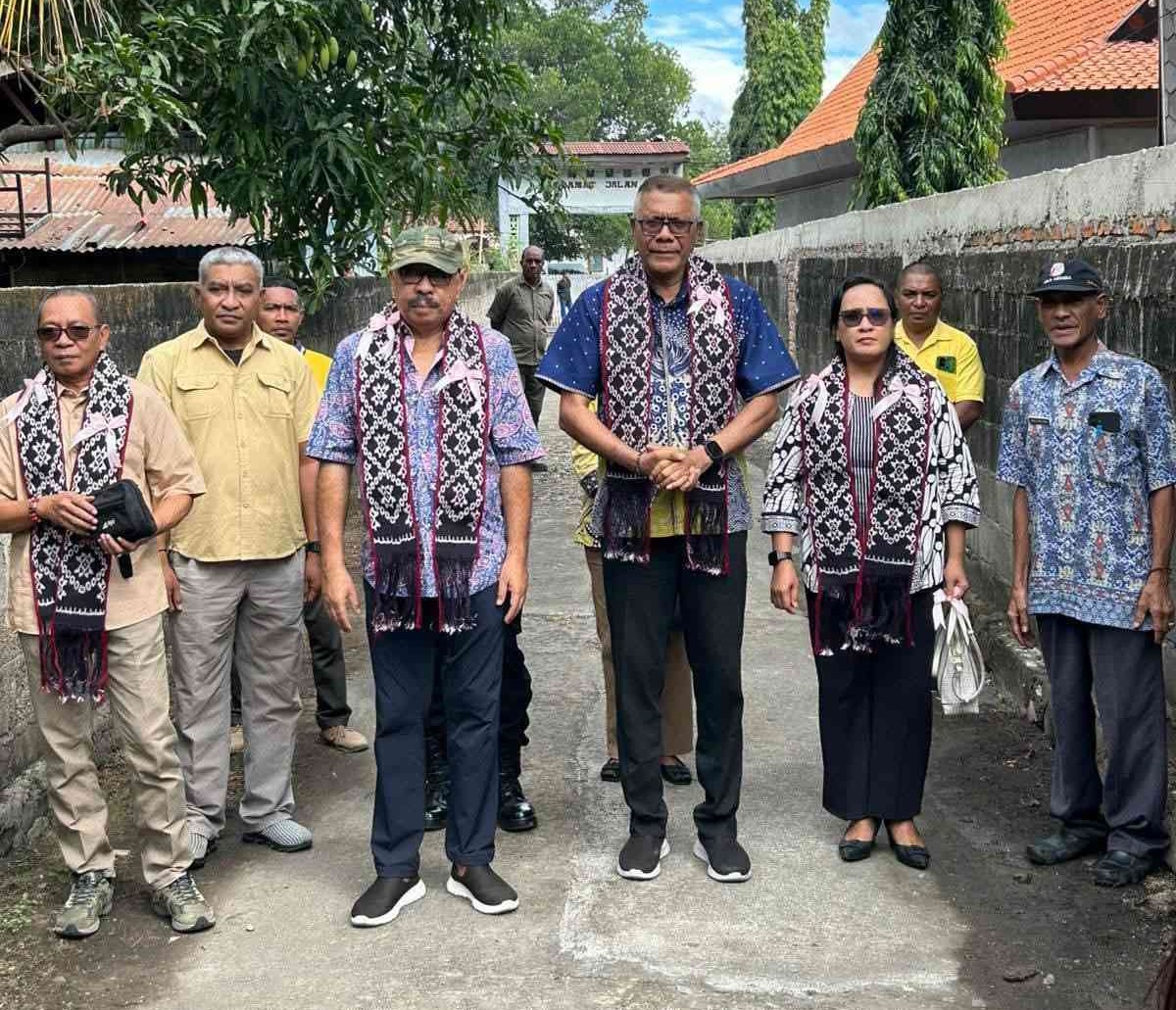 Wakil Bupati Sikka Dampingi Melchias Markus Mekeng Dalam Sosialisasi 4 Pilar Kebangsaan di Kewapante