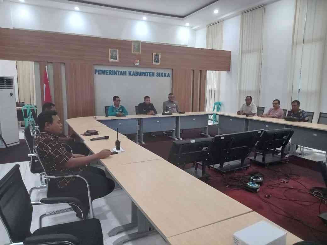 Bupati Sikka Launching Website Pesta Rakyat Kabupaten Sikka