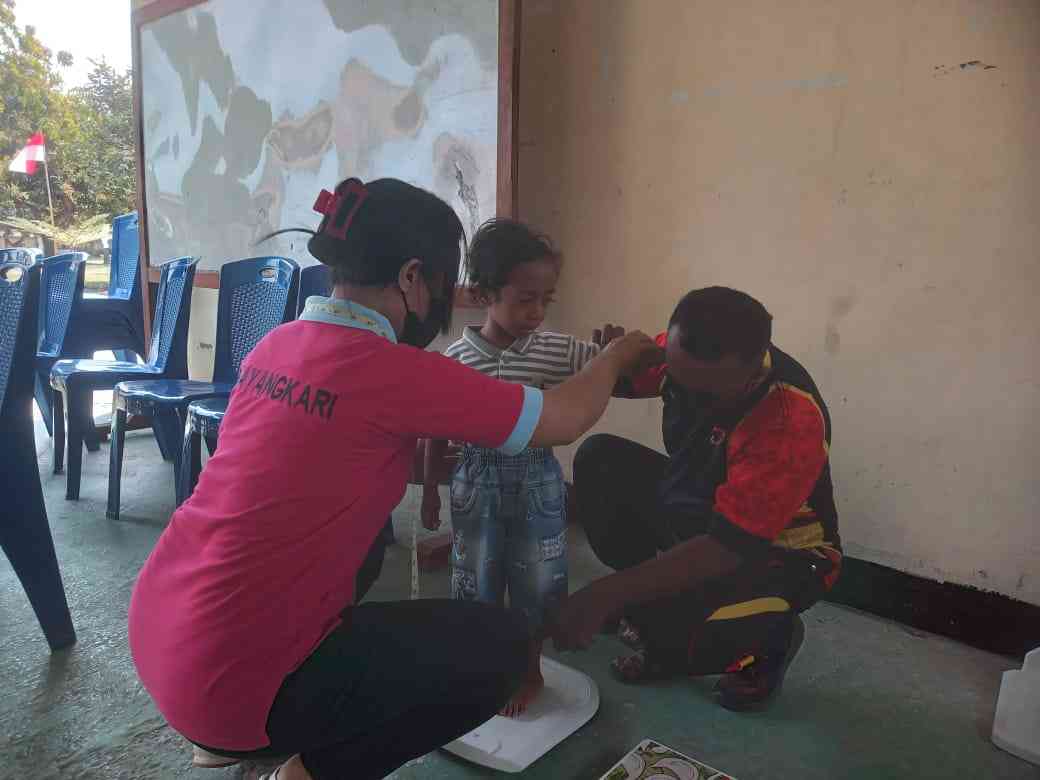 Operasi Bulan Timbang Desa Namangkewa, Kades Namangkewa : Partisipasi Masyarakat Baik