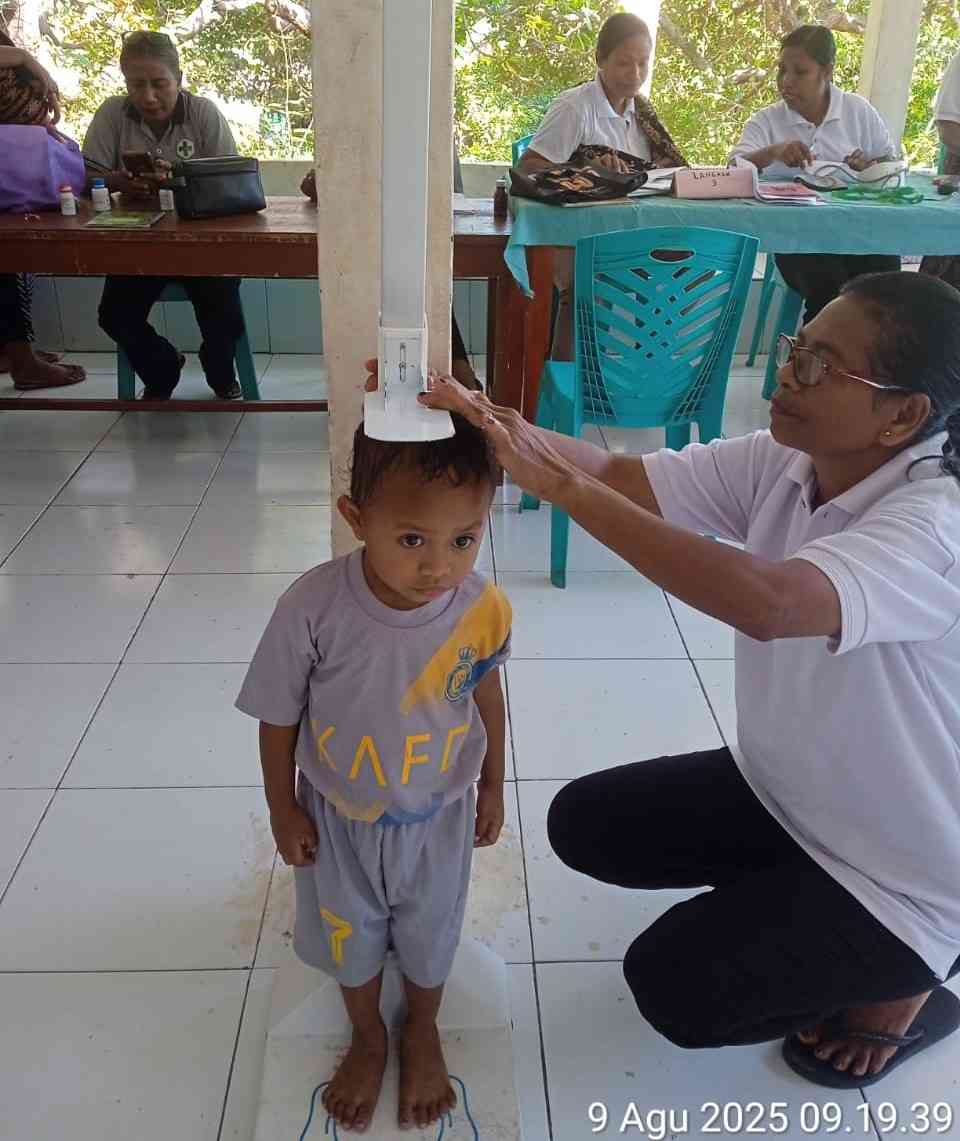 Intervensi Serentak Pencegahan Stunting Desa Wairbeler Kecamatan Waigete