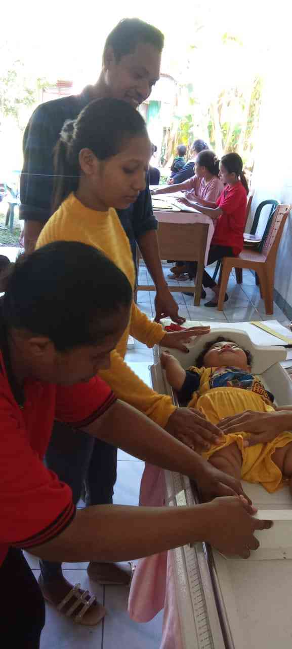 Intervensi Serentak Pencegahan Stunting Posyandu Kloang Koja Desa Watugong