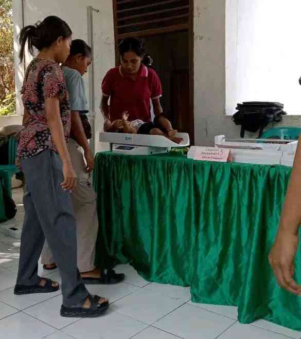 Intervensi Serentak Pencegahan Stunting Posyandu Wairita