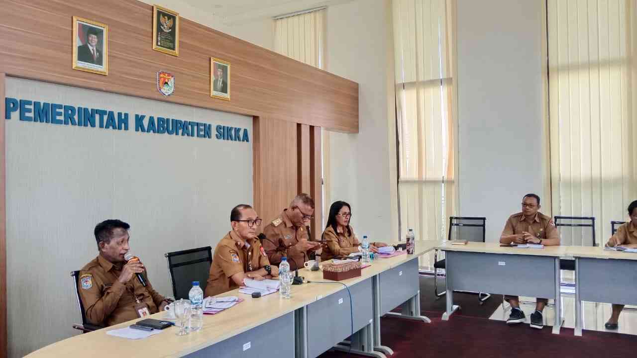 Rapat koordinasi Percepatan Monitoring Center For Prevention (MCP)