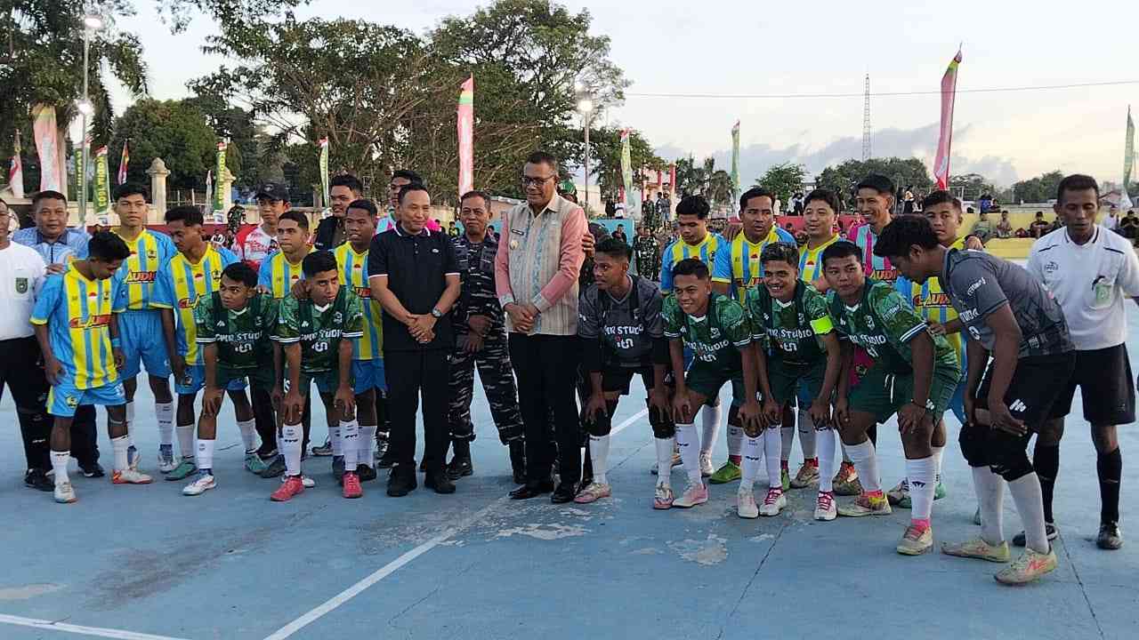 Jelang HUT TNI Ke - 80, KODIM 1603 Sikka Gelar Turnamen Futsal