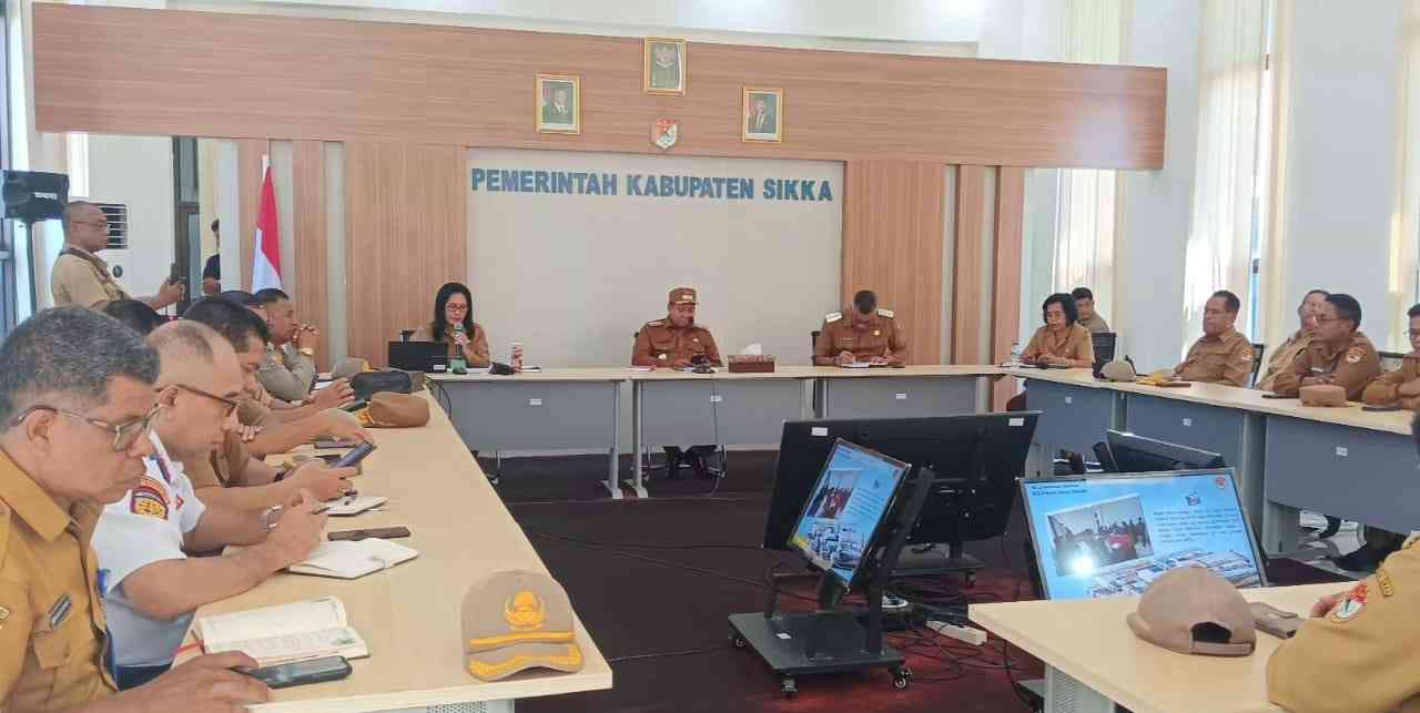 Bupati Sikka Pimpin Rapat Koordinasi Penyelenggaraan Pemerintahan Daerah