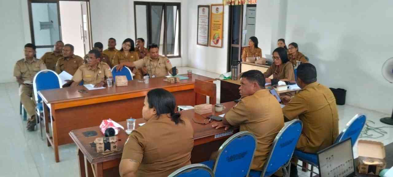 Pemkab Sikka Bahas Ranperbup Tentang Peraturan Pelaksanaan Peraturan Daerah Tentang Tugas Belajar, Izin Belajar dan Beasiswa Belajar