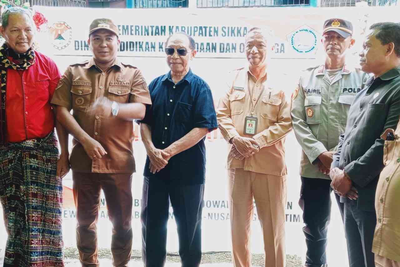 Dorong Pemerataan Pendidikan, Bupati Sikka Resmikan SMPN 51 St. Rafael Hewerbura Hewokloang