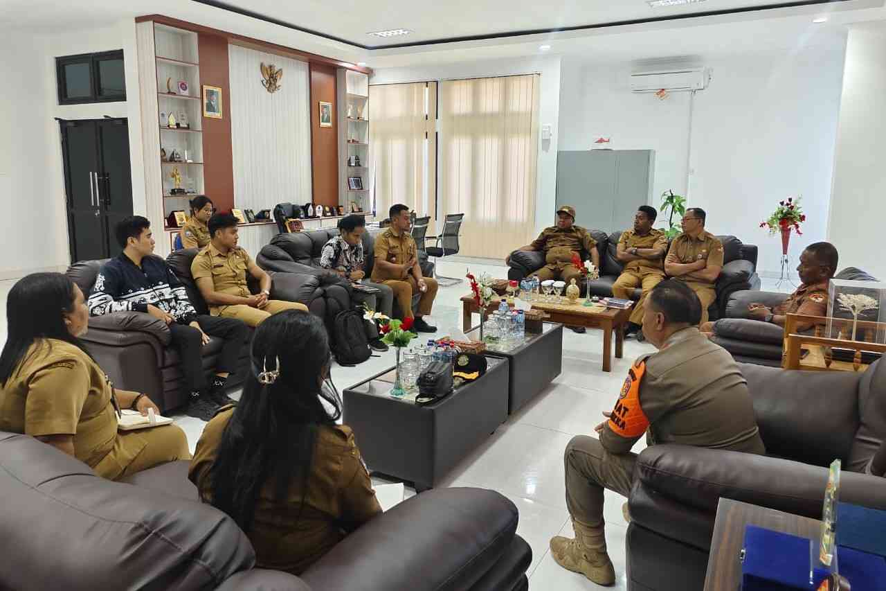 Bupati Sikka Pimpin Rapat Pembahasan Rencana Pengelolaan Taman Tsunami