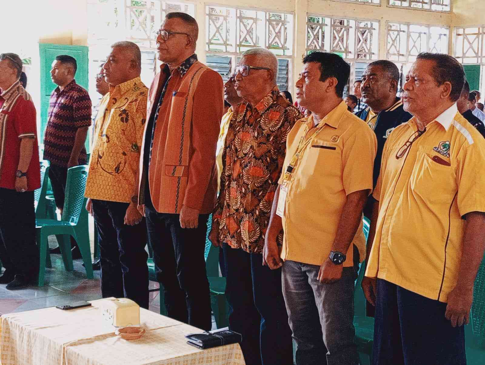 Wakil Bupati Sikka Hadiri Pembukaan Lomba Cerdas Cermat 4 Konsensus Kebangsaan  HUT ke- 60 Partai Golkar