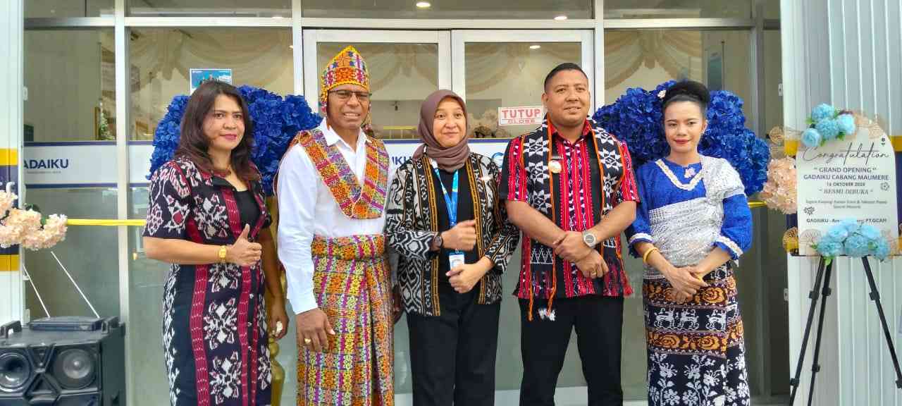 Bupati Sikka Launching Grand Opening Kantor PT. Gadai Cahaya Abadi Mulia