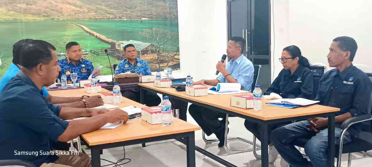 Pimpin Rapat Kerja Perumda Air Minum Wair Pu'an, Bupati Sikka Dorong Pembenahan Manajemen