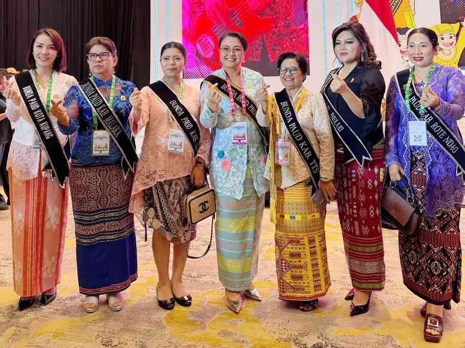 Bunda PAUD Kabupaten Sikka Hadiri Apresiasi Bunda PAUD Tingkat Nasional 2025 di Jakarta