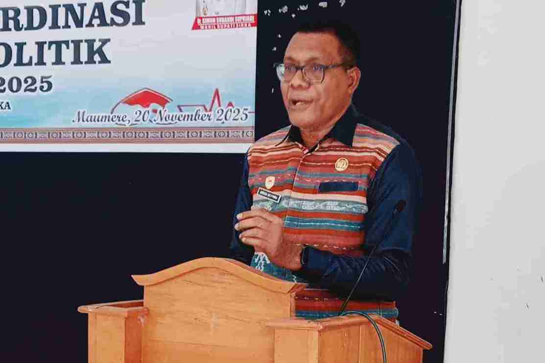 Wakil Bupati Sikka Buka Rakor Partai Politik Tahun 2025