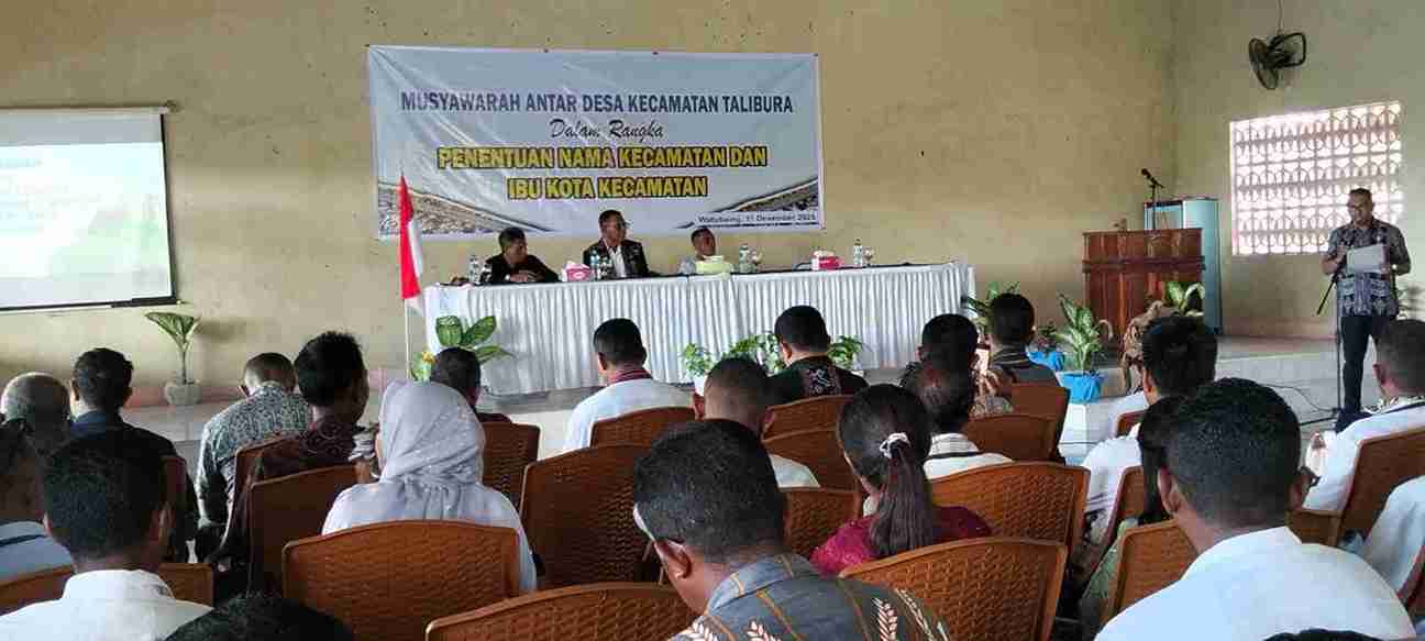 Masyarakat Talibura Gelar Musyawarah Pemekaran Kecamatan